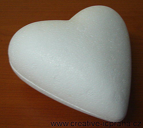 polystyren - srdce 8cm